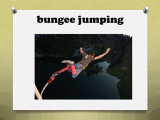 bungee jumping