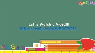 Let´s Watch a Video!!!!
https://youtu.be/m8OXtuYWCHc
 