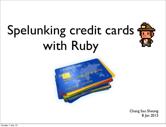 Spelunking Credit Cards With Ruby