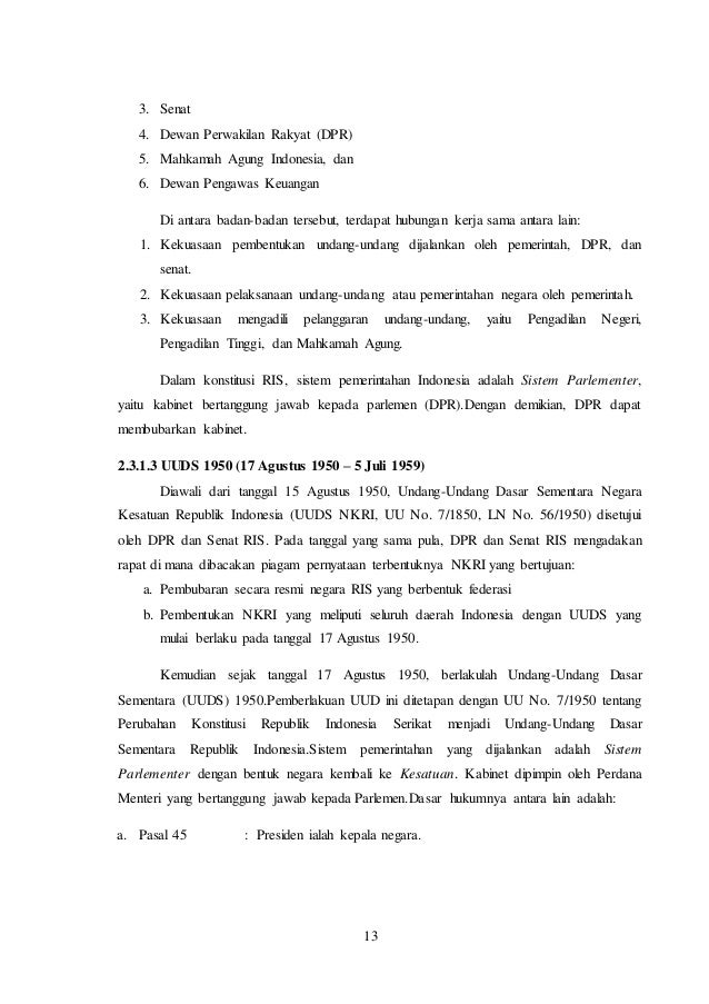 Dinamika Sistem Pemerintahan Indonesia