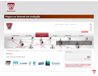 PPáágina gina nnaa iinntteerrnneett eemm eevvoolluuççããoo 
 