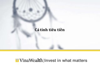 Cá tính tiêu tiền 
|Invest in what matters 
 