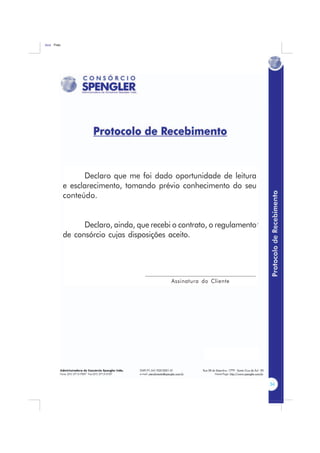 Spengler Regulamento