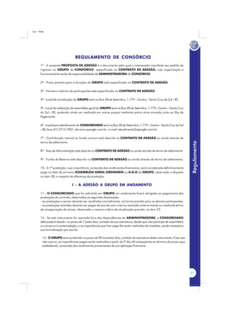 Spengler Regulamento