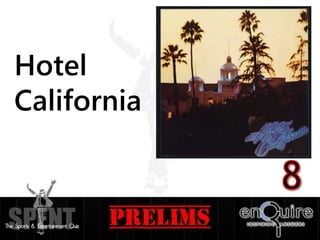 Hotel
California
 