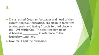 12.
Carol Ann Susi was an American actress who
appeared in bit parts and recurring roles in TV
shows and films. She died of cancer in November,
2014. What was her most memorable role?
 