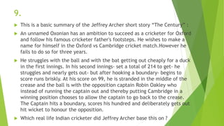 9.
 These are the episode names of a certain TV
series from S06E09 onwards (Pic on next slide)
 Before these episodes, a certain naming
convention was followed for all the episodes from
S01E02 to S06E08. The naming connection relates
to a very integral character in the show.
 Name the TV show and tell me the naming
convention used.
 