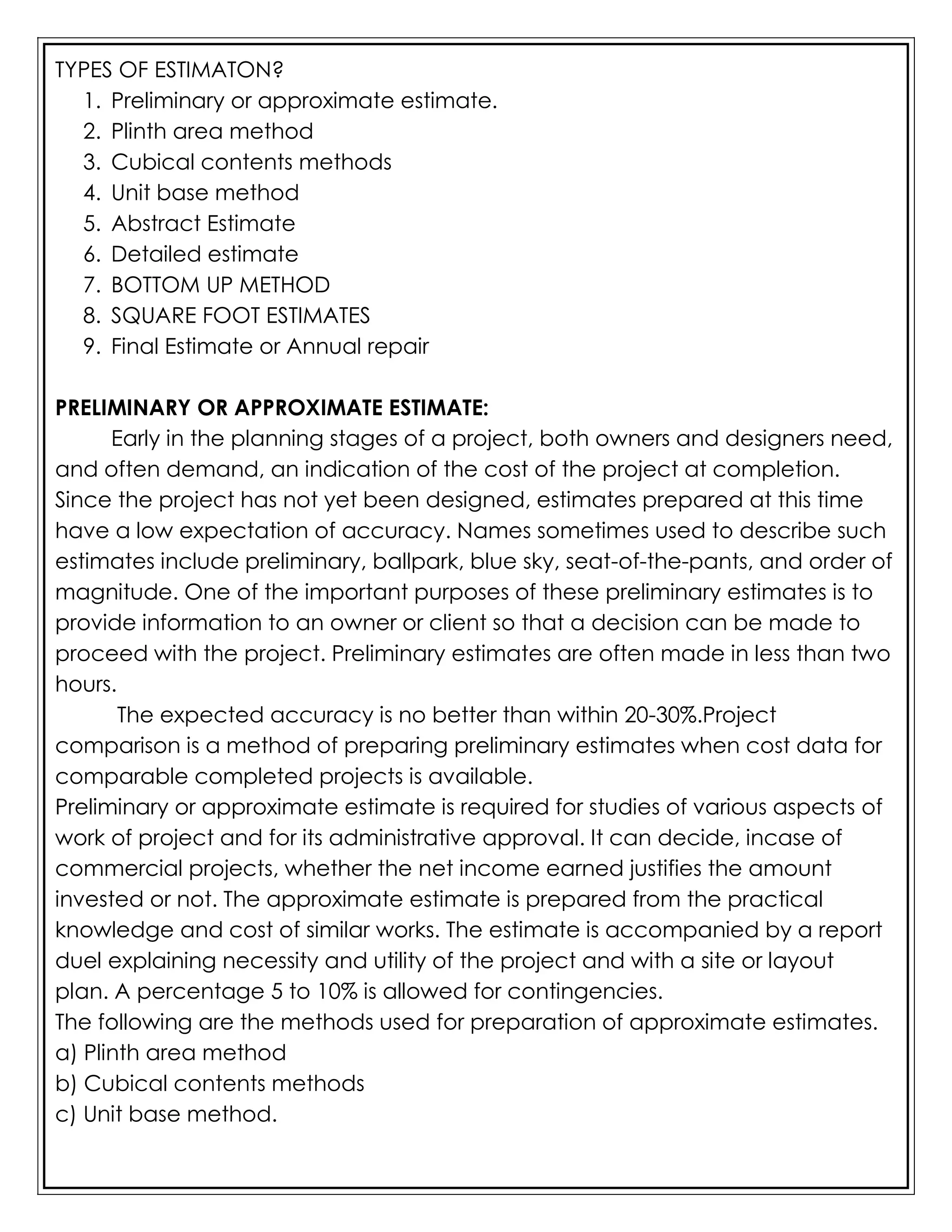 SPECIFICATION AND ESTIMATION | PDF