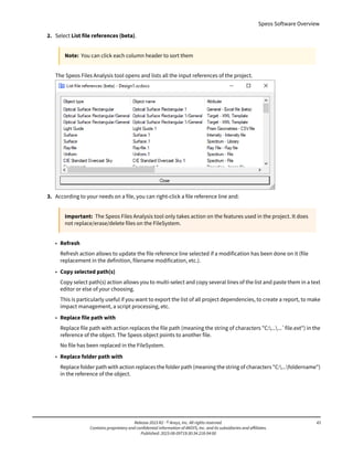 The Introduction of Speos 2023R2 Users Guide | PDF
