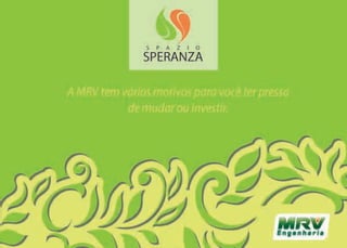 MRV Folder Parque Speranza | Sorocaba - SP