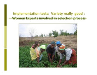 Delivery systems designed to meet the needs of women and the poor