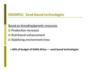 Delivery systems designed to meet the needs of women and the poor