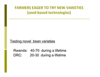 Delivery systems designed to meet the needs of women and the poor