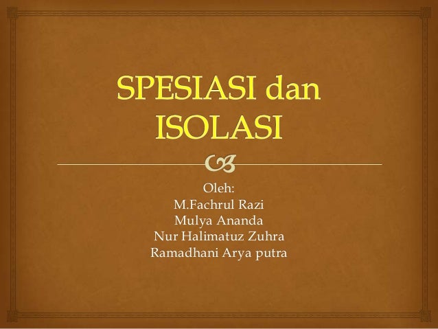 Spesiasi