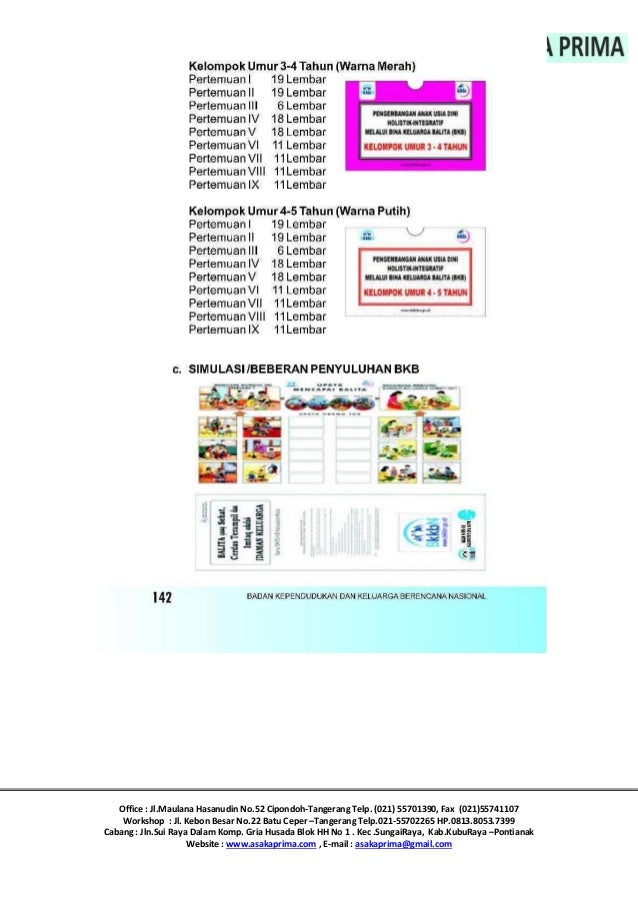 Spesifikasi teknis bkb kit dak bkkbn 2015