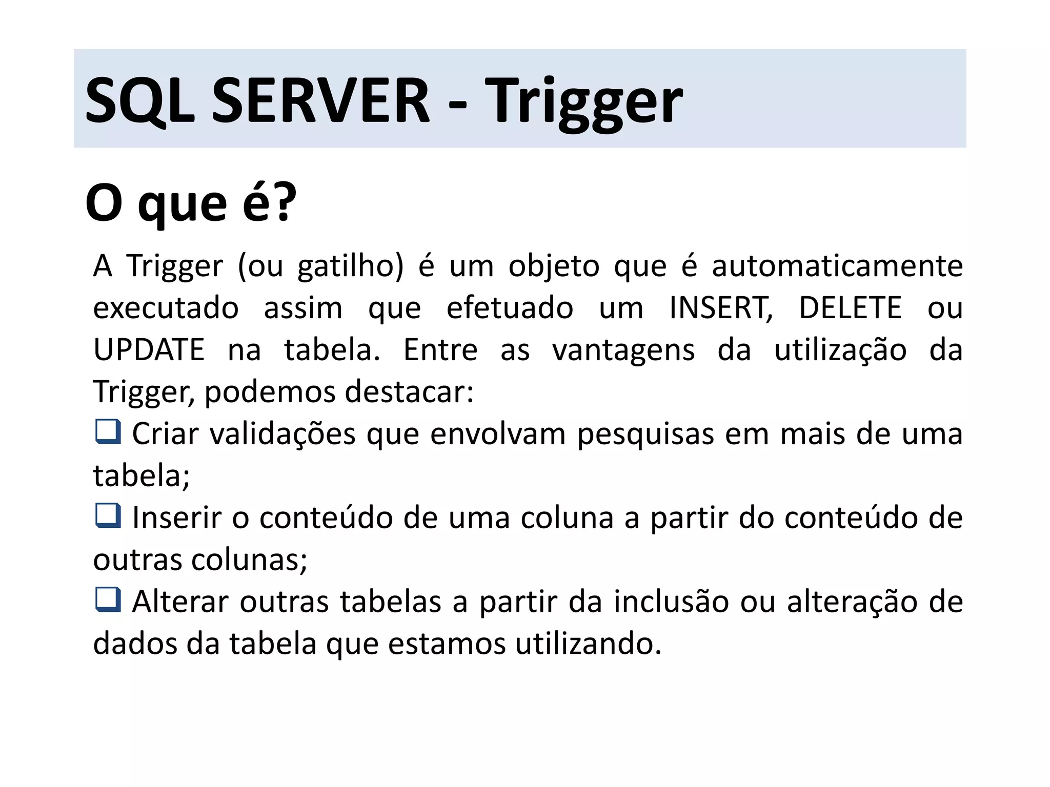  Aumento de performance das aplicações