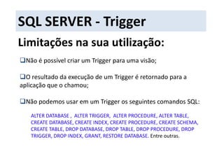  Inserir o conteúdo de uma coluna a partir do conteúdo de outras colunas; 
