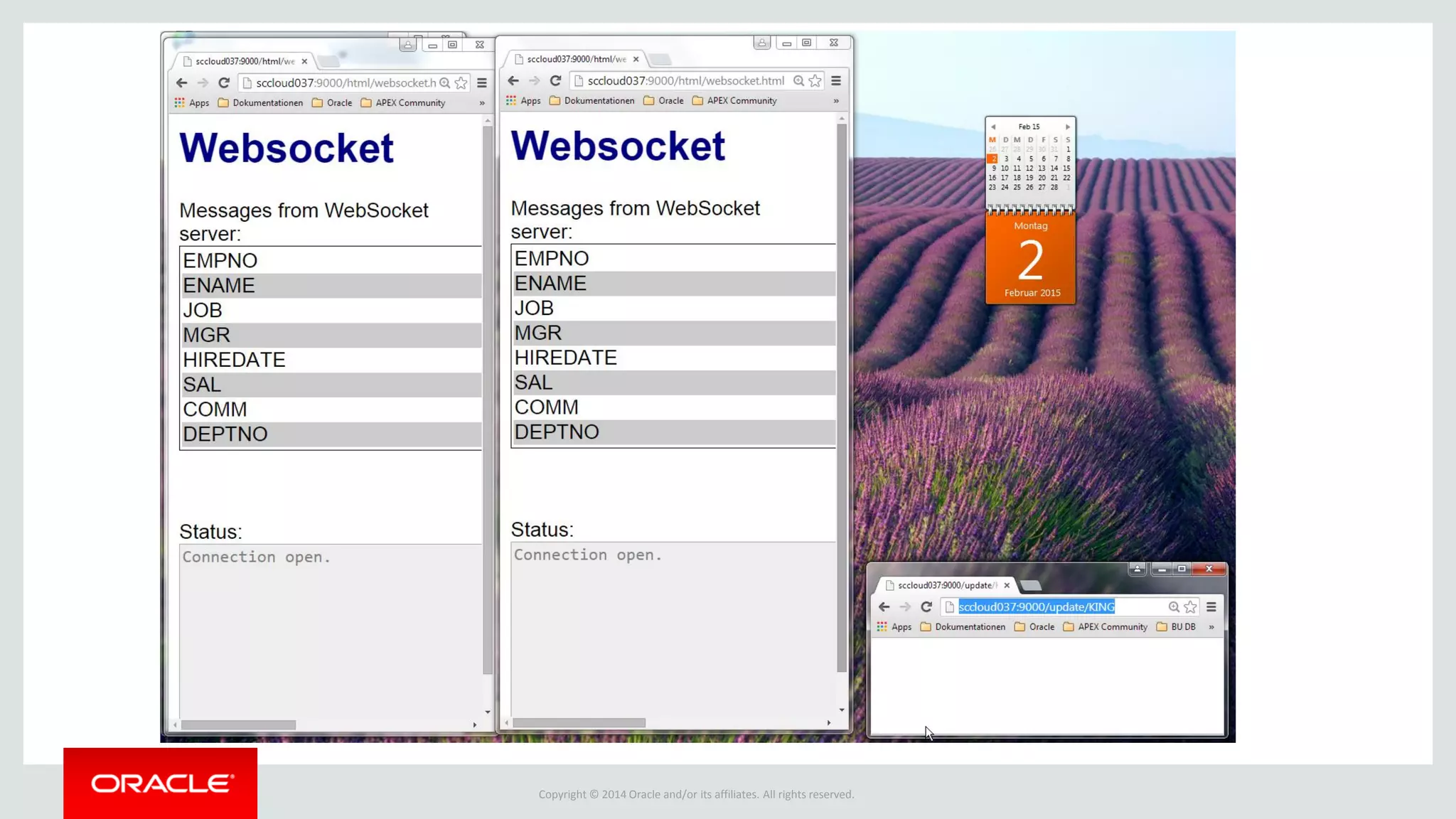 Copyright © 2014 Oracle and/or its affiliates. All rights reserved.
 