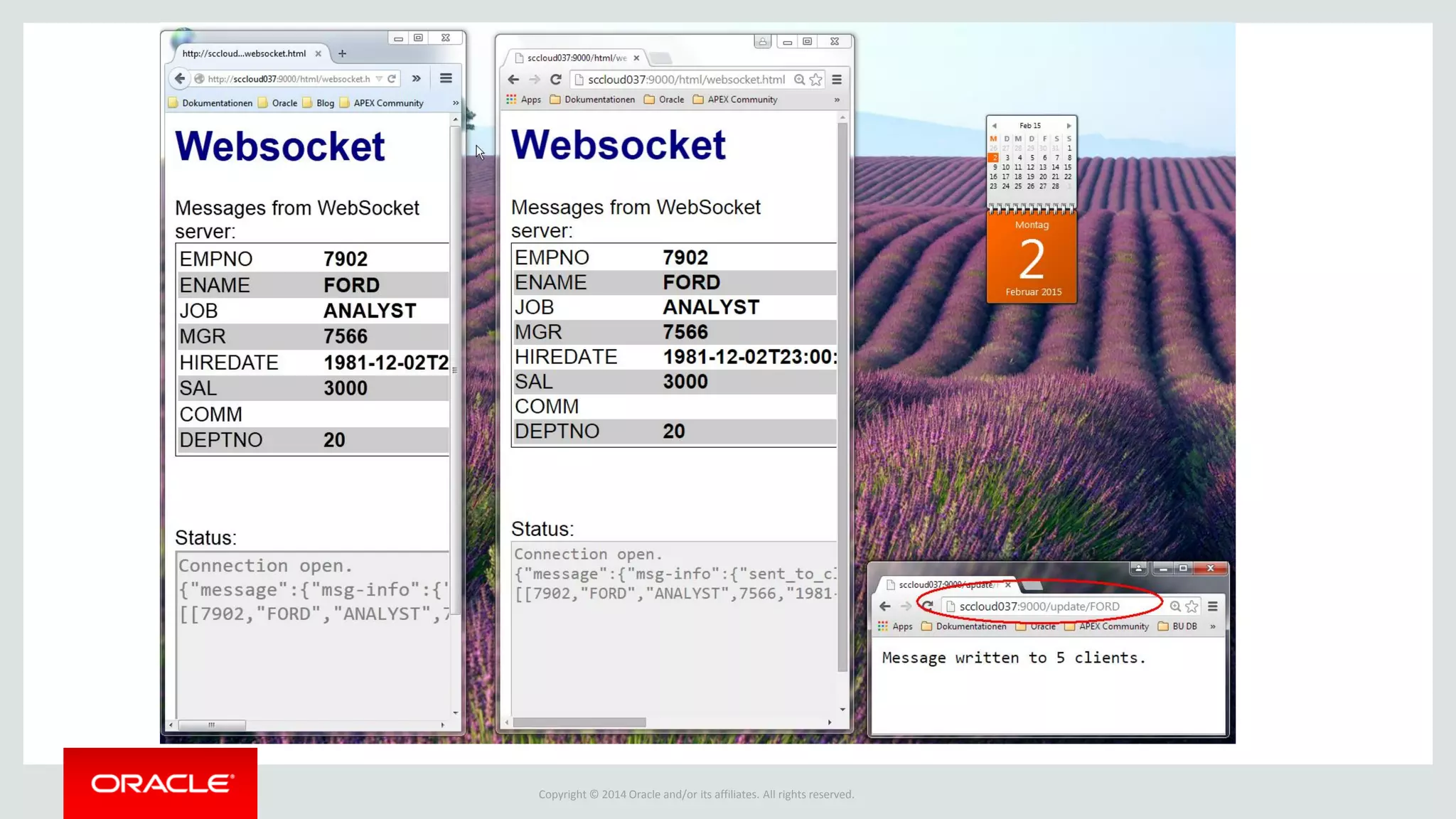 Copyright © 2014 Oracle and/or its affiliates. All rights reserved.
 