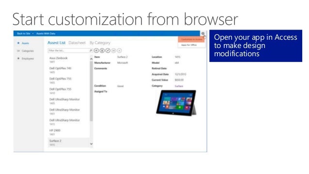 Access Apps for Office 365 with Power BI