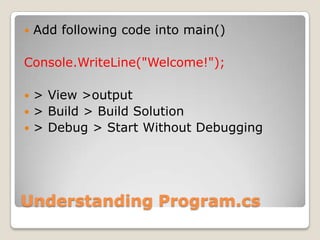 Reference TypeReference type (complex type for objects)Eg: Human john;         john = new Human();Human - Size of variable must be big enough to store an Address