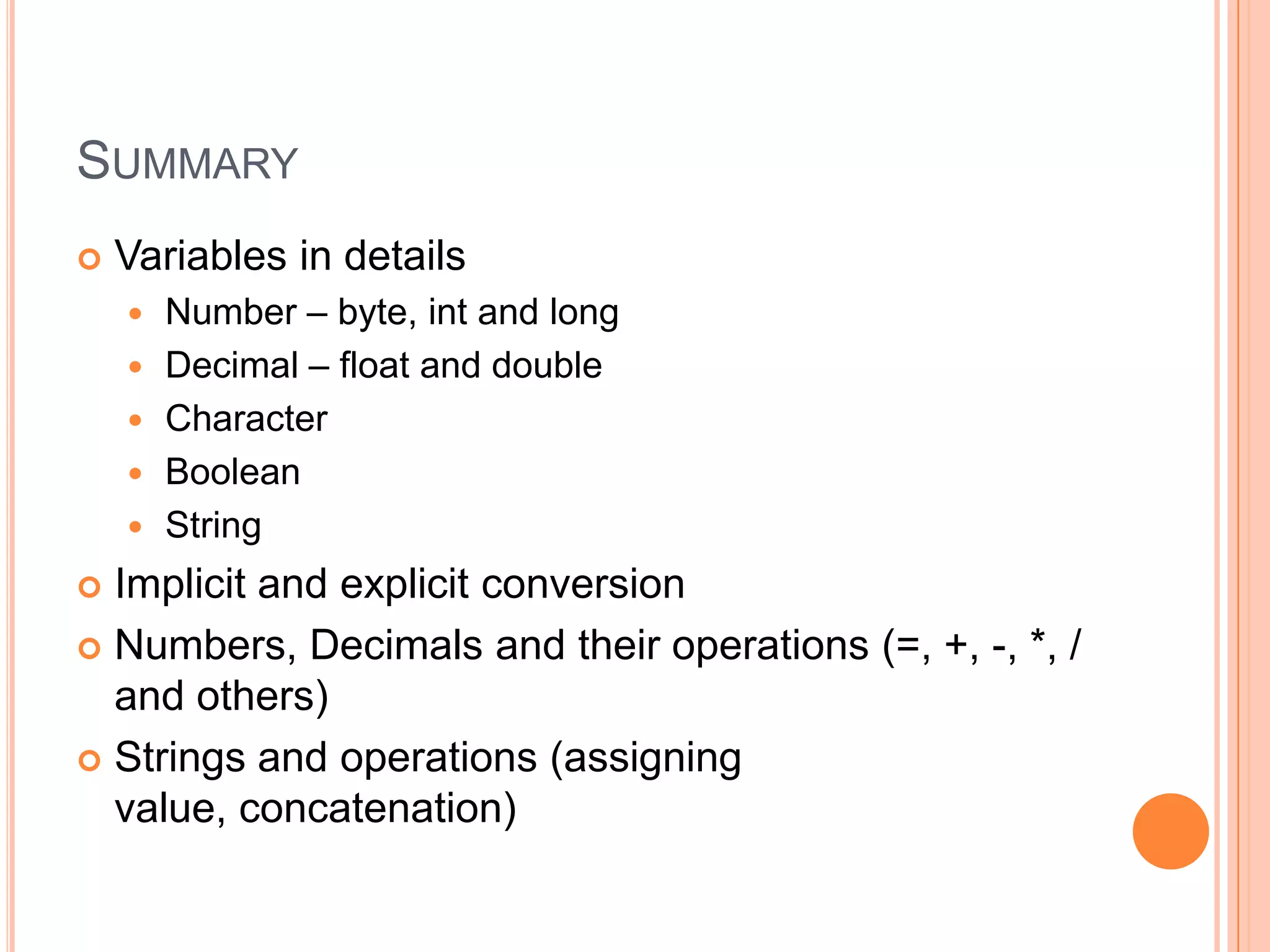 Exercise 4.2Textbook from page 71 – 83:Part 5 Integer Variables Part 6 Double and Float Variables Part 7 Double Variables in C# .NET 