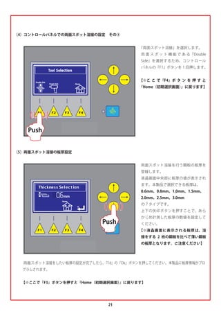 取扱い説明書 Fdm スーパープント 超高張力鋼板対応 水冷式スポット溶接機 3 C型ガン X型ガン 片面ガン 1 スタッド溶植