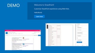 The Greatest Introduction to SharePoint Framework (SPFx) on earth! | PPTX