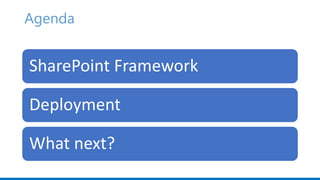 The Greatest Introduction to SharePoint Framework (SPFx) on earth! | PPTX