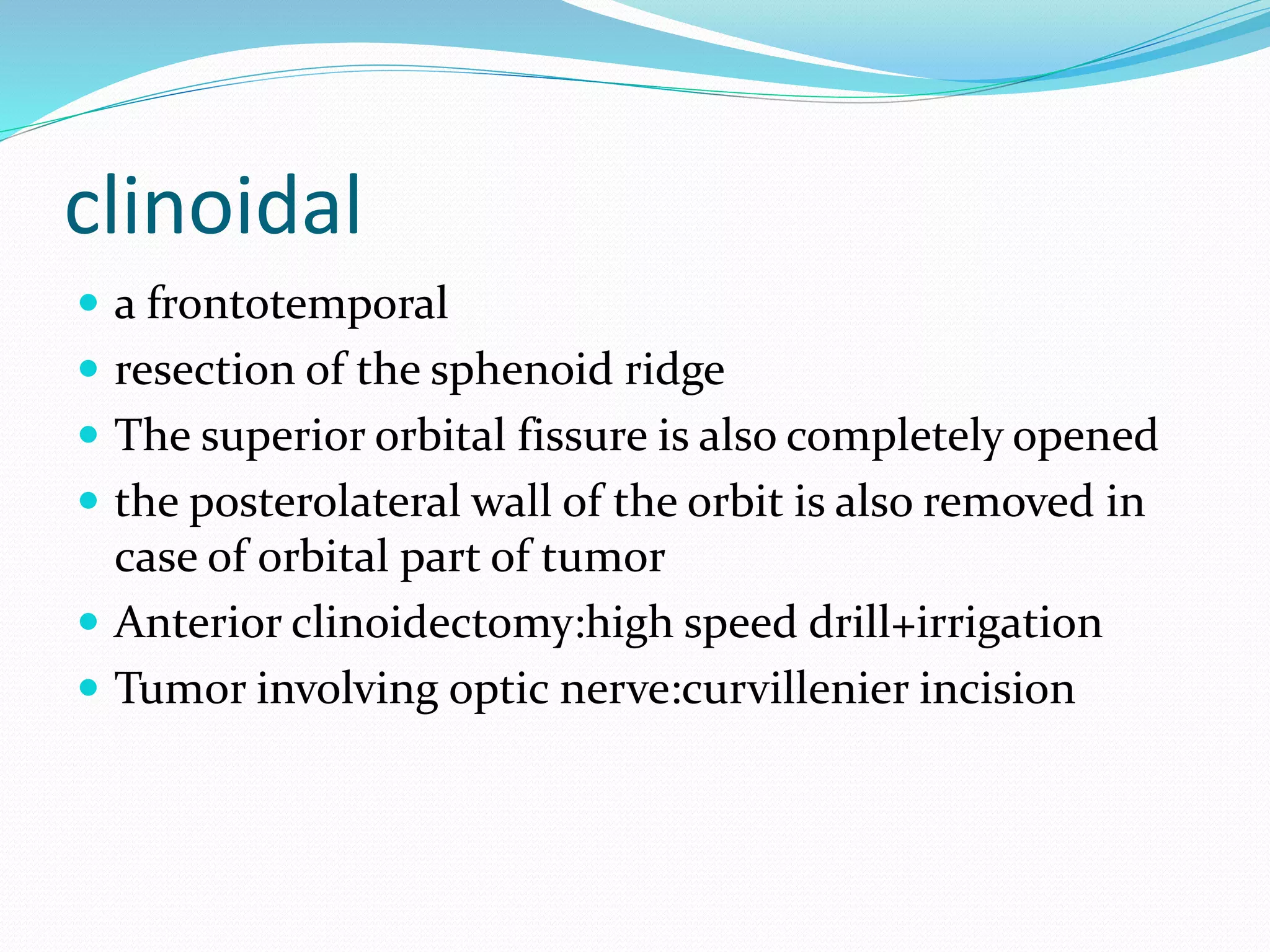 Sphenoid wing meningioma | PPTX