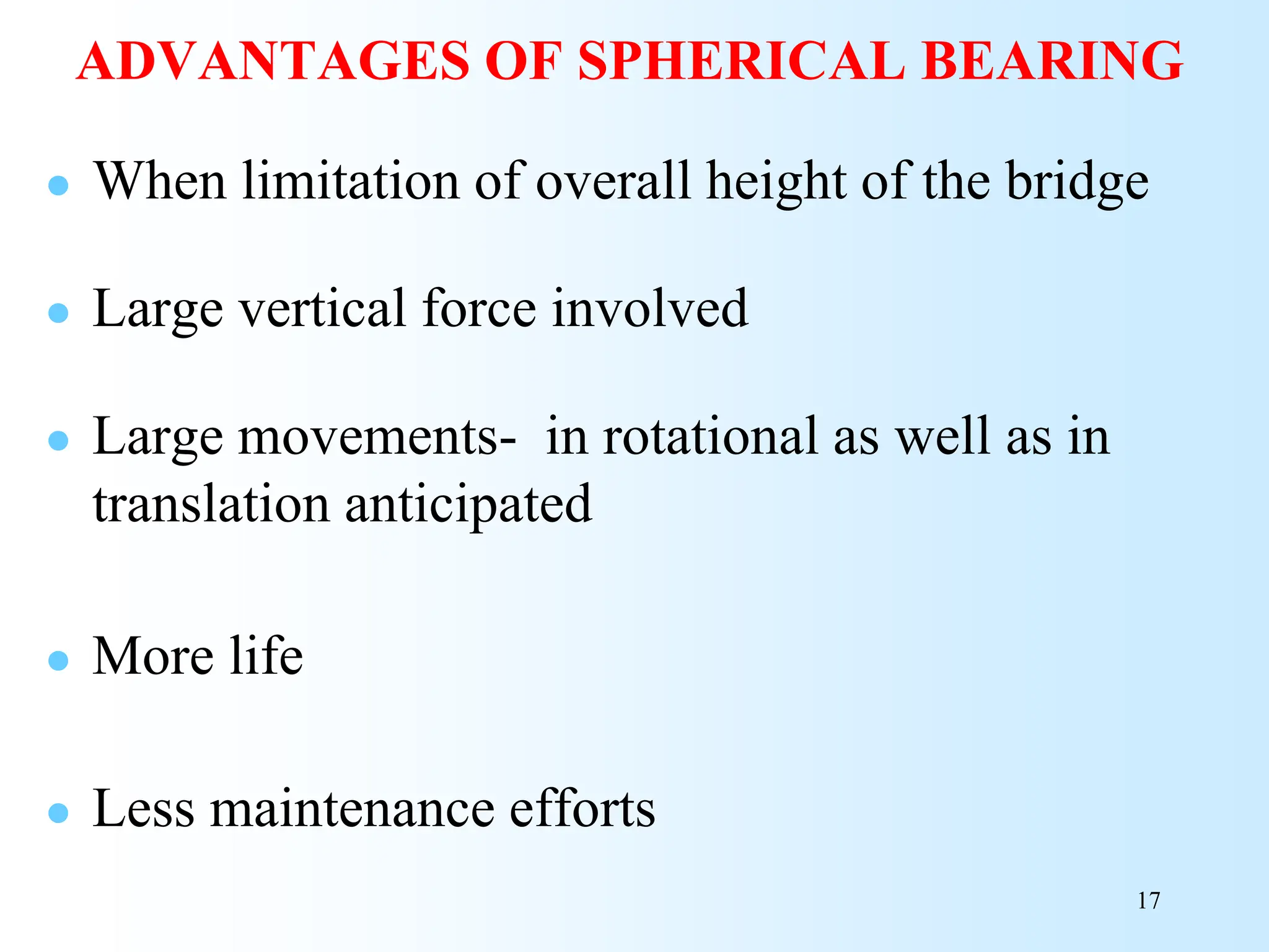 Spherical & Cylindrical Bridge Bearing presentation | PPTX