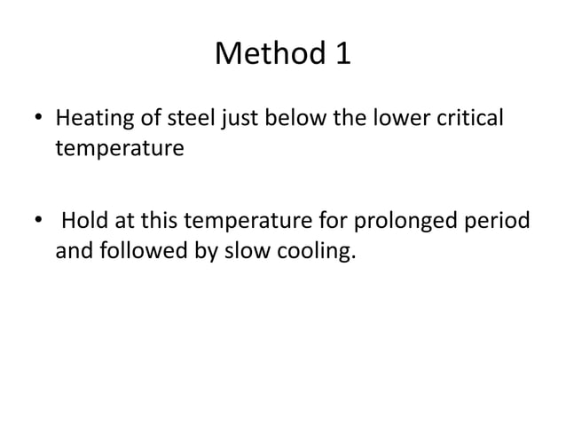 Spheroidizing | PPTX | Geology | Science