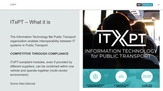 The Challenge of massive Digitalization in Public Transport - ITxPT | PDF