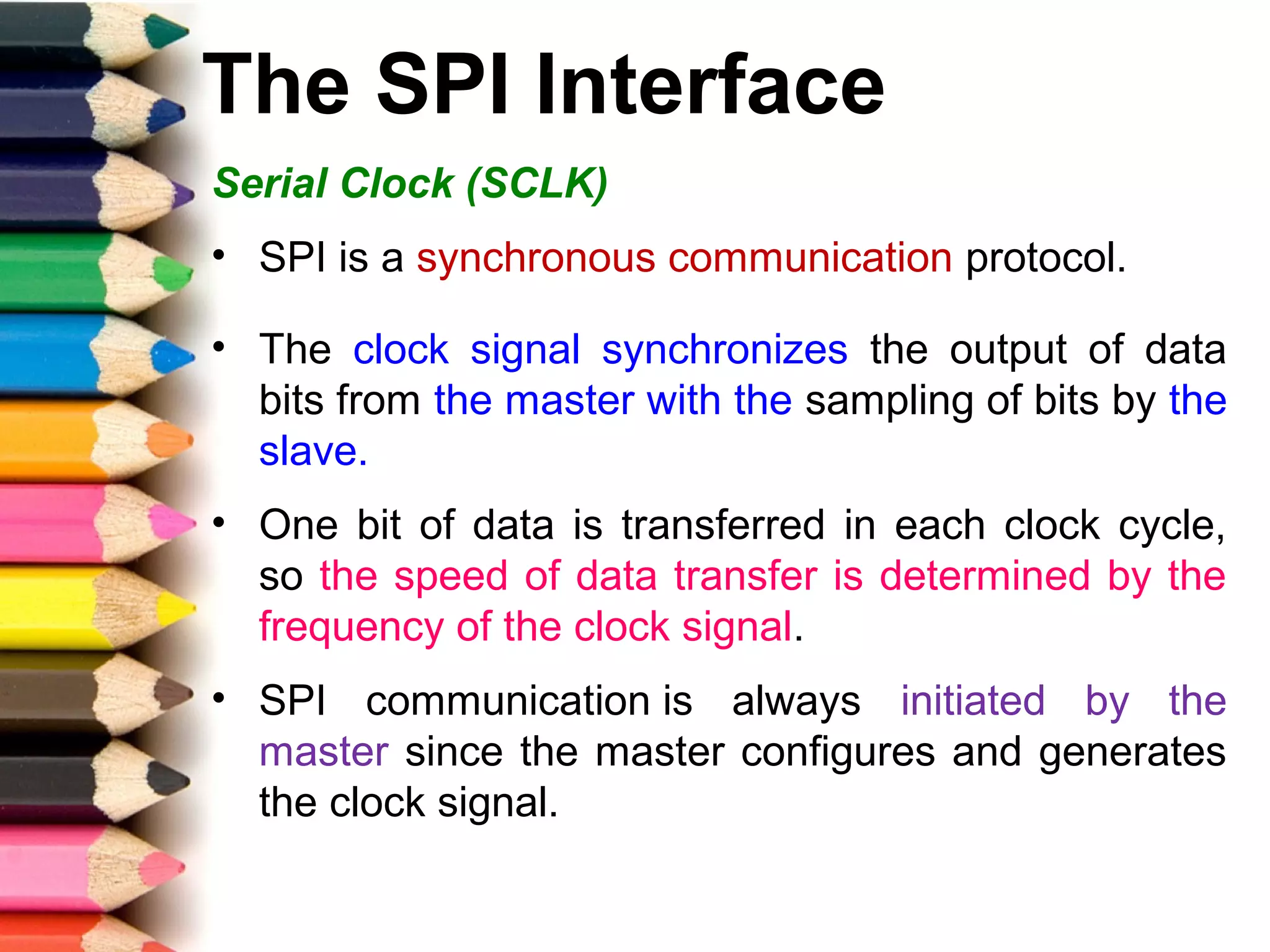 SPI Bus Protocol | PPT | Operating Systems | Computer Software and ...