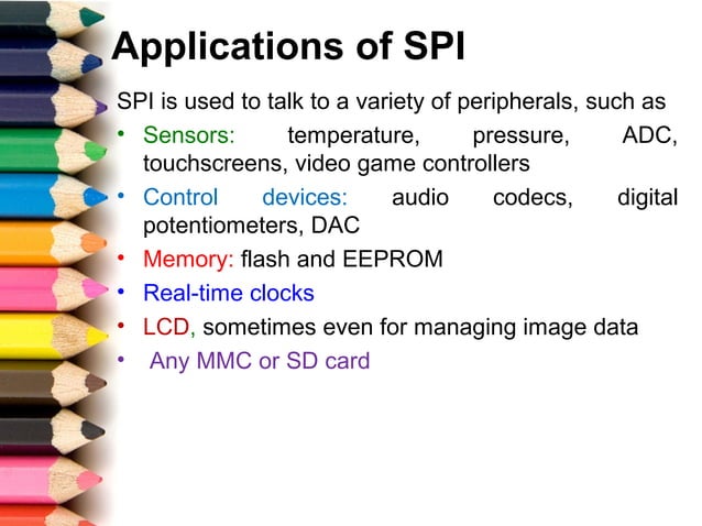 SPI Bus Protocol | PPT | Operating Systems | Computer Software and ...