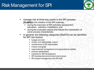 Software Process Improvement - RKREDDY