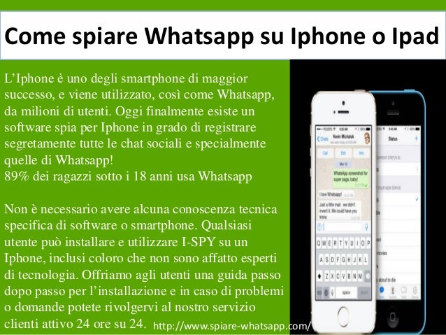 Come Spiare Whatsapp iPhone iOS
