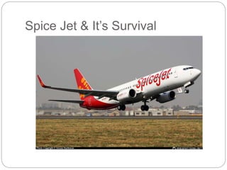 Spice Jet & It’s Survival
 