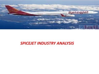 Spicejet industry analysis
