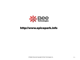 All Rights Reserved Copyright (C) Bee Technologies Inc.
http://www.spicepark.info
231
 