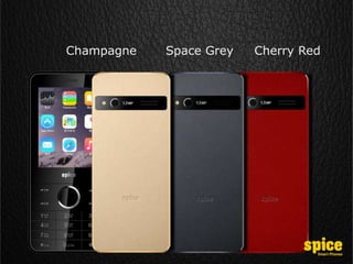 Champagne Space Grey Cherry Red
 