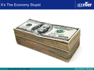 It’s The Economy Stupid




   Source: flickr.com User: AMagill   Easy. Effective. Affordable.
 