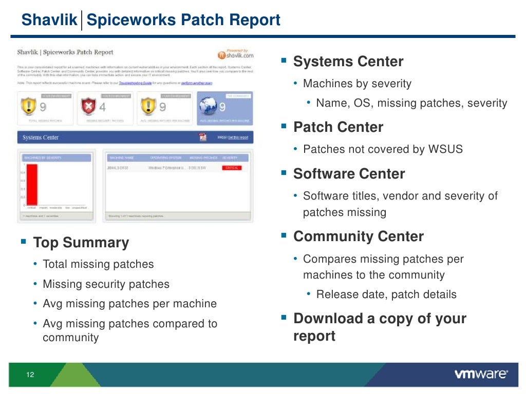 Bringing Patch Management to Spiceworks