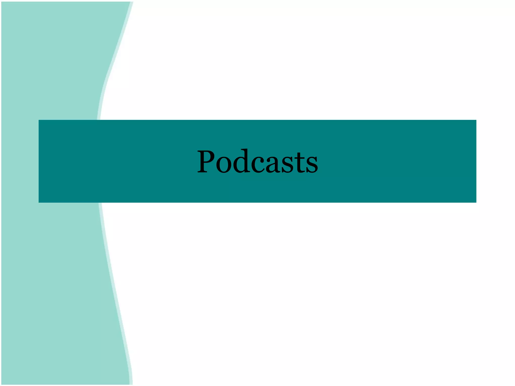 Podcasts 