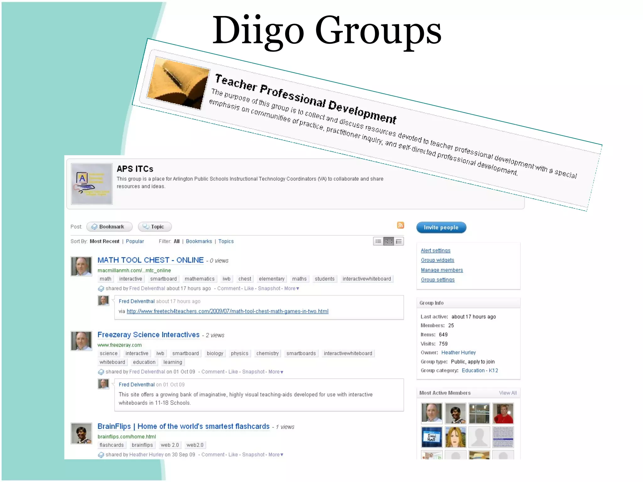 Diigo Groups 