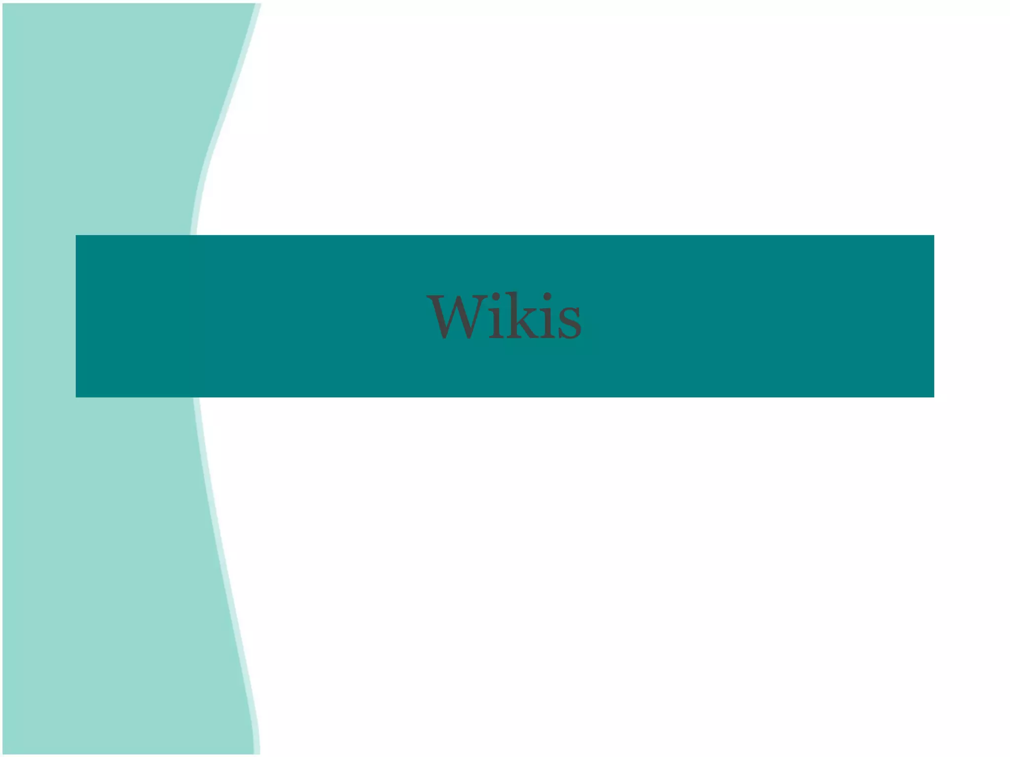 Wikis 