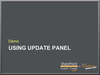 DemoUsing Update Panel