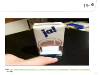 19 
Video: https://www.youtube.com/watch?v=TLHQoPF5ZzQ&list=PLB3FErD4ftpxwhPKR21fxs9wbH1F5Psuf&index=2 , 
11.9.2014.) 
 