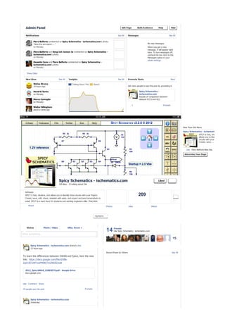 Spicy schematics fb posts_01-21_feb_2013 | PDF | Technology & Computing