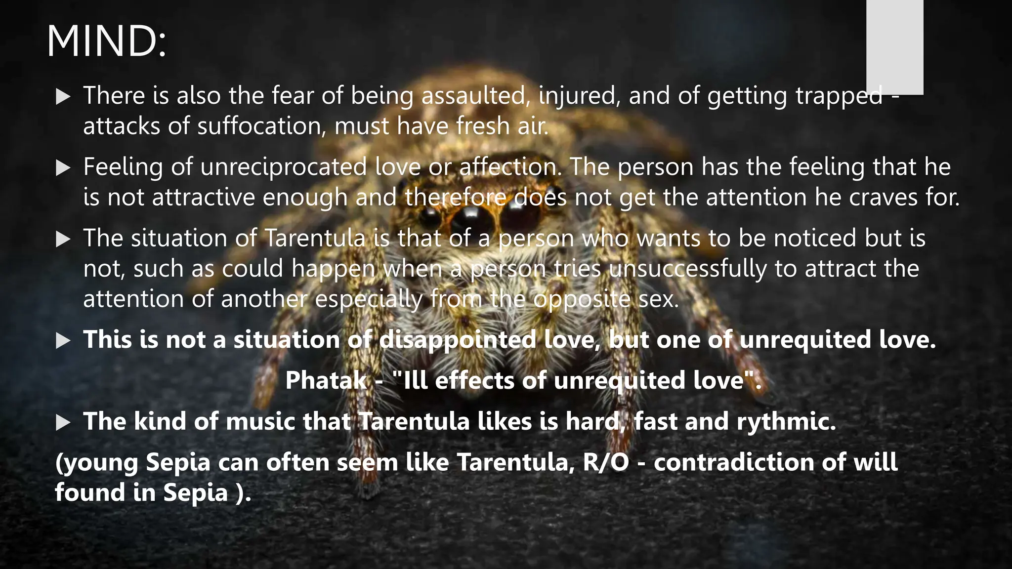 SPIDER GROUP.BHMS.HOMOEOPATHY.MATERIA MEDICA | PPT